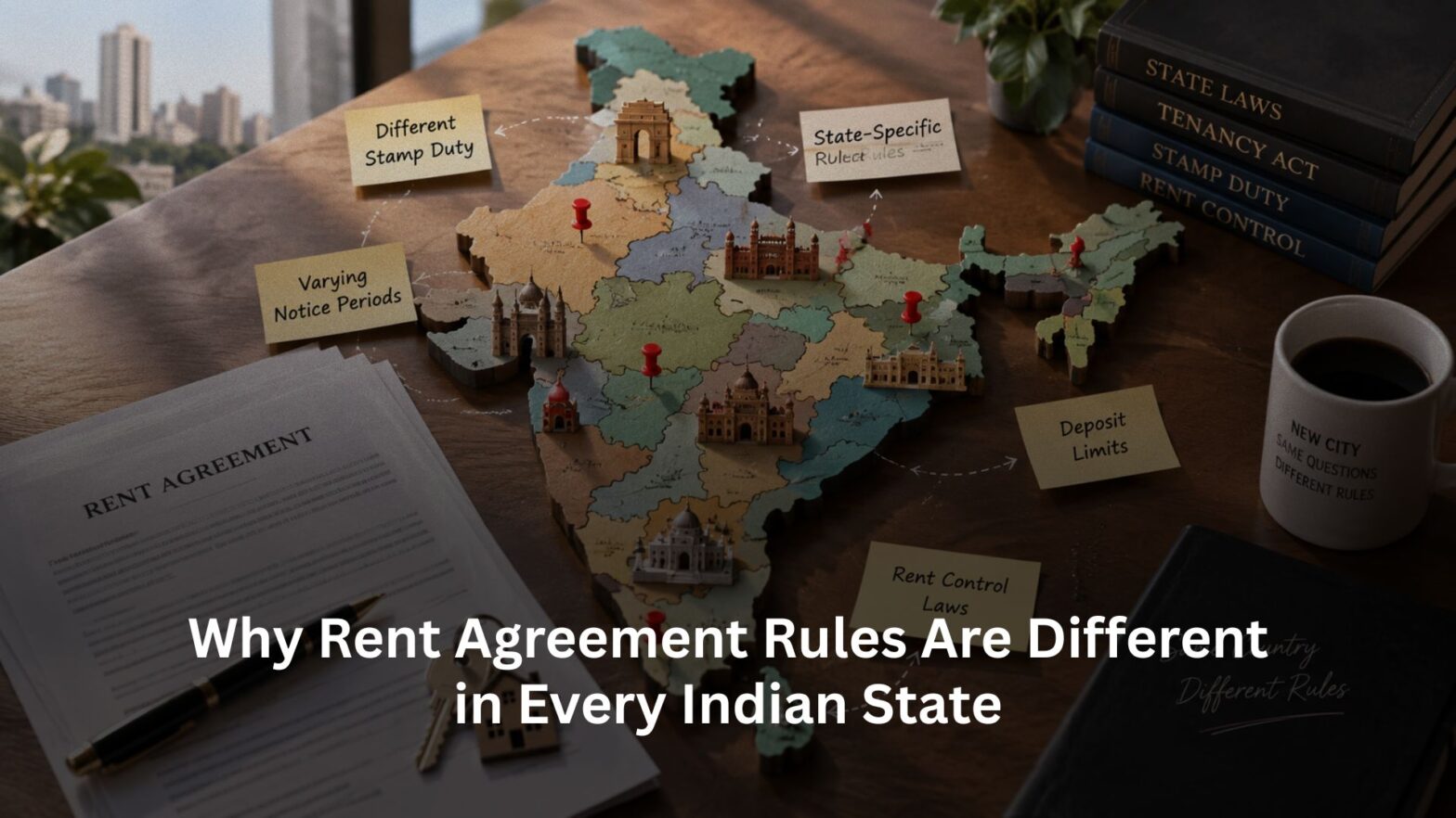 Rent Agreement Rules, Why Rent Agreement Rules Are Different in Every Indian State, Rentok Why Rent Agreement Rules Are Different in Every Indian State