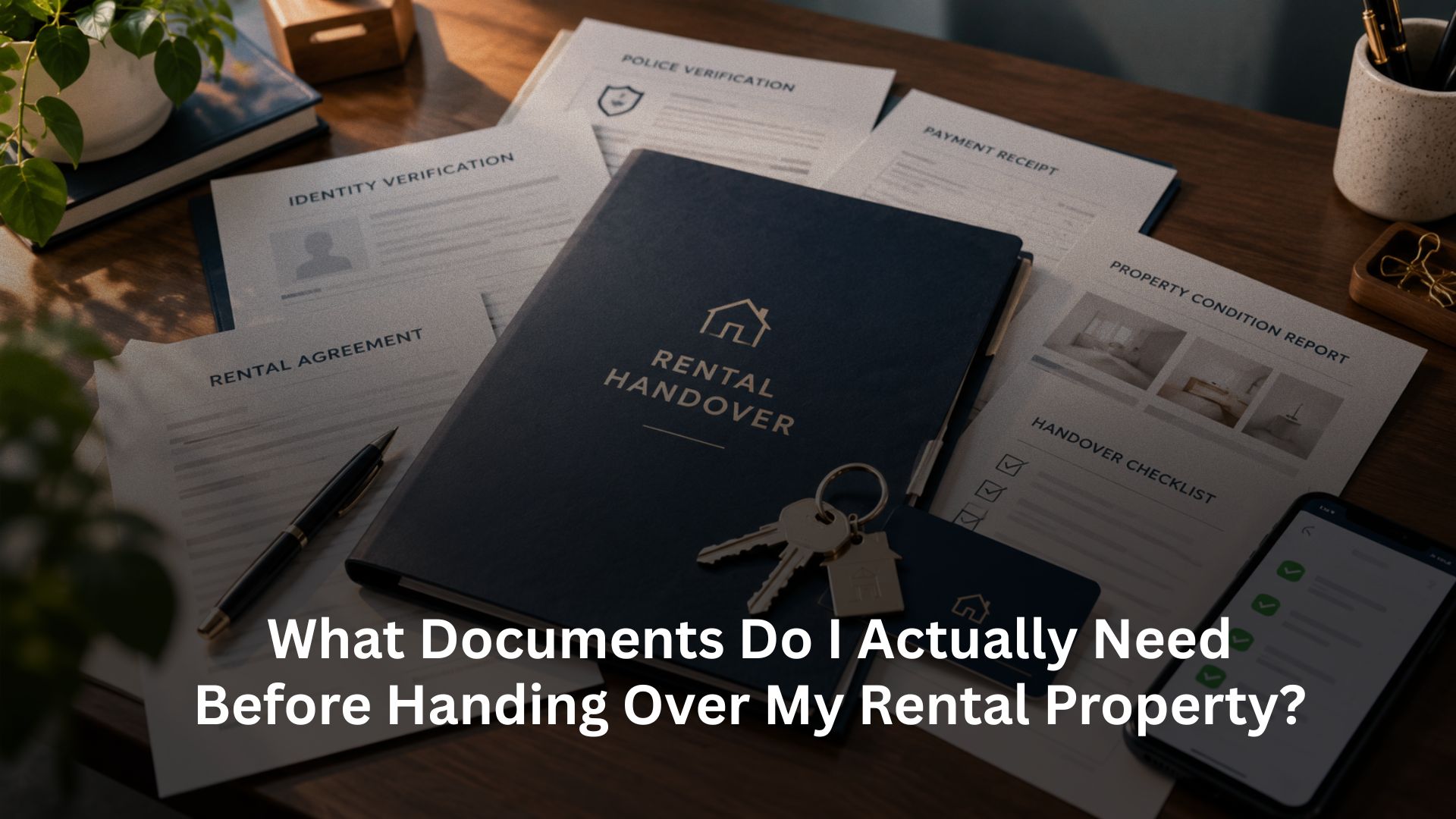 What Documents Do I Actually Need Before Handing Over My Rental Property?