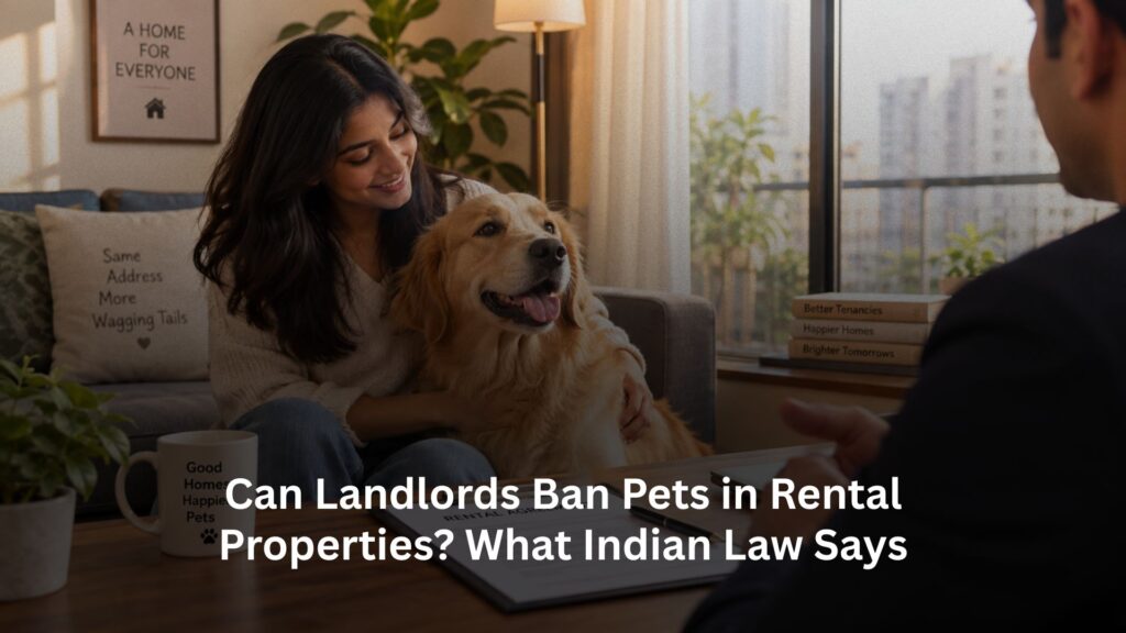 Can Landlords Ban Pets, Can Landlords Ban Pets in Rental Properties? What Indian Law Says, Rentok Can Landlords Ban Pets in Rental Properties? What Indian Law Says
