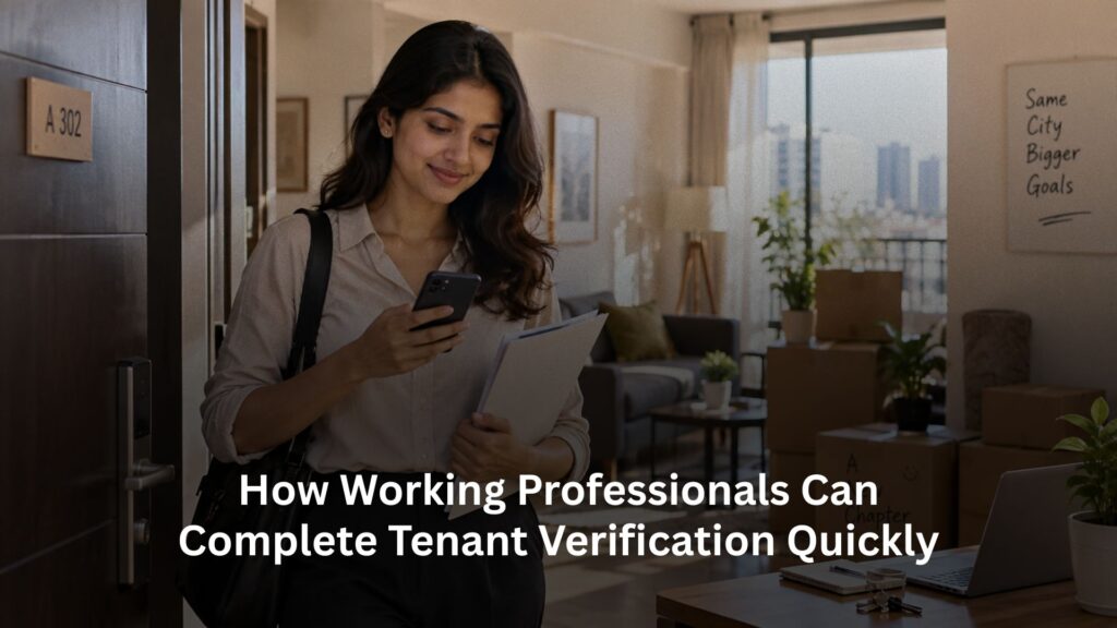 Working Professionals, How Working Professionals Can Complete Tenant Verification Quickly, Rentok How Working Professionals Can Complete Tenant Verification Quickly