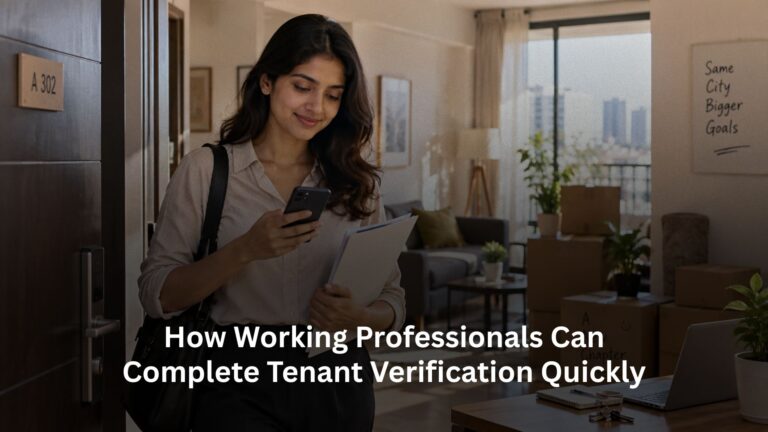 How Working Professionals Can Complete Tenant Verification Quickly