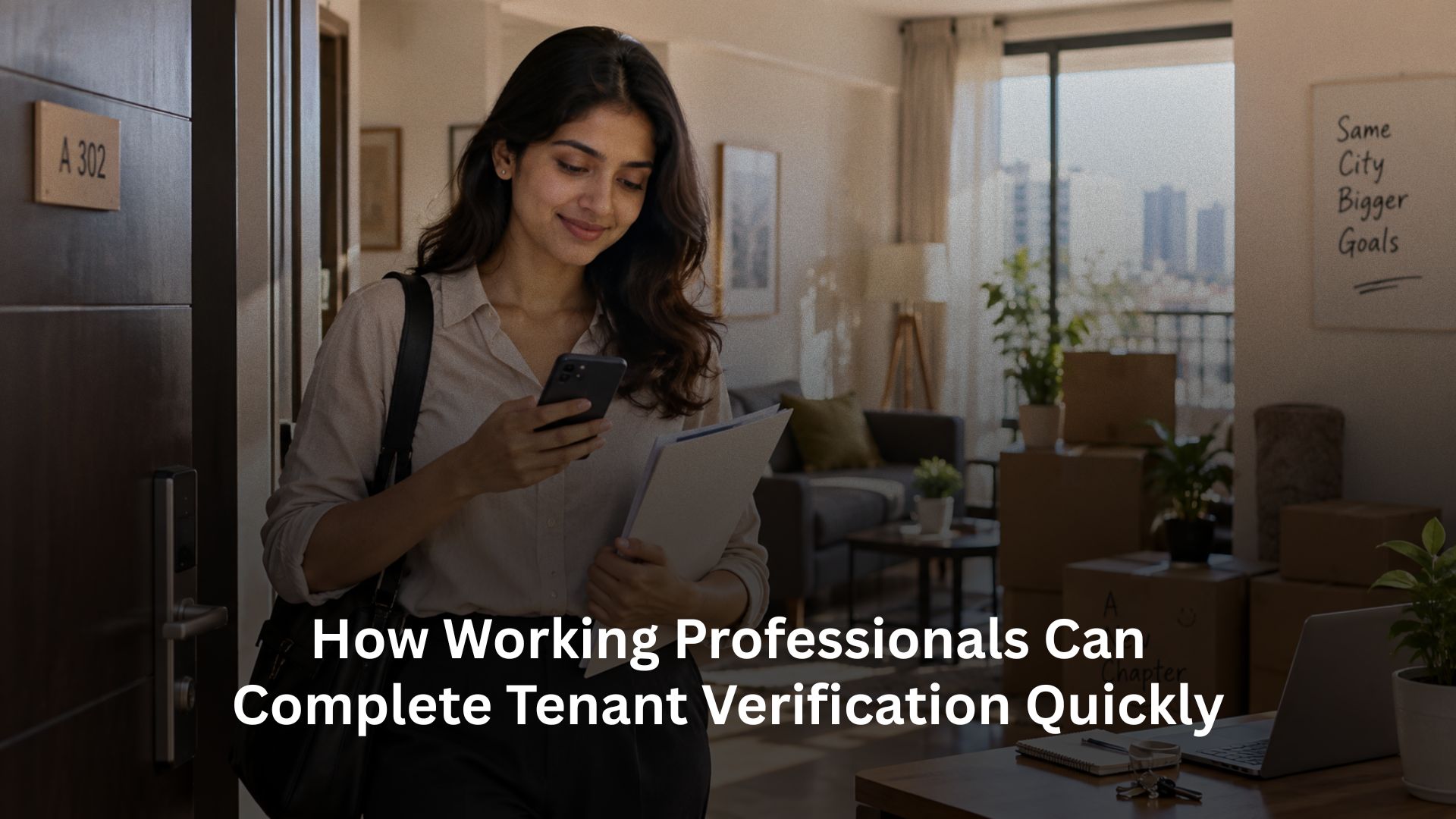 How Working Professionals Can Complete Tenant Verification Quickly