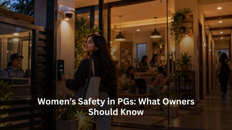 Women’s Safety in PGs: What Owners Should Know