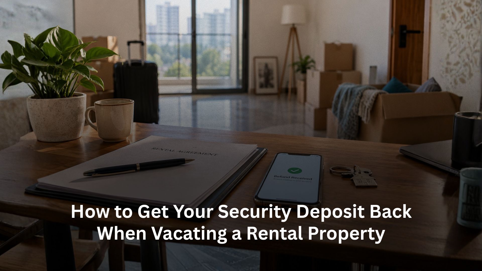 How to Get Your Security Deposit Back When Vacating a Rental Property