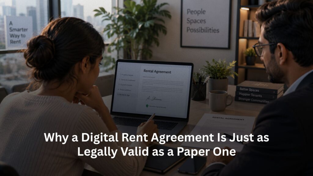 Digital Rent Agreement, Why a Digital Rent Agreement Is Just as Legally Valid as a Paper One, Rentok Why a Digital Rent Agreement Is Just as Legally Valid as a Paper One