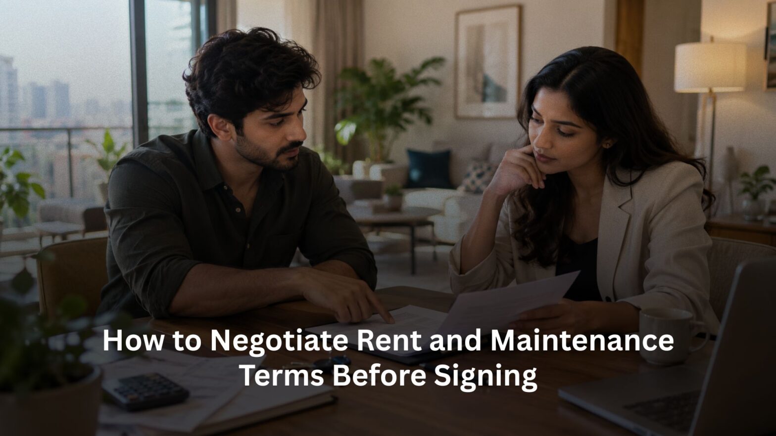 Negotiate Rent and Maintenance Terms, How to Negotiate Rent and Maintenance Terms Before Signing, Rentok How to Negotiate Rent and Maintenance Terms Before Signing