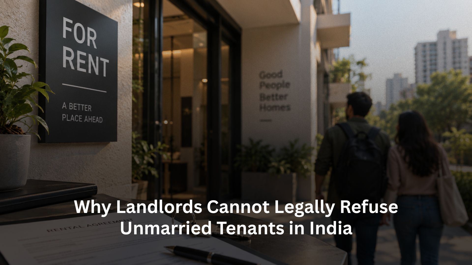 Why Landlords Cannot Legally Refuse Unmarried Tenants in India