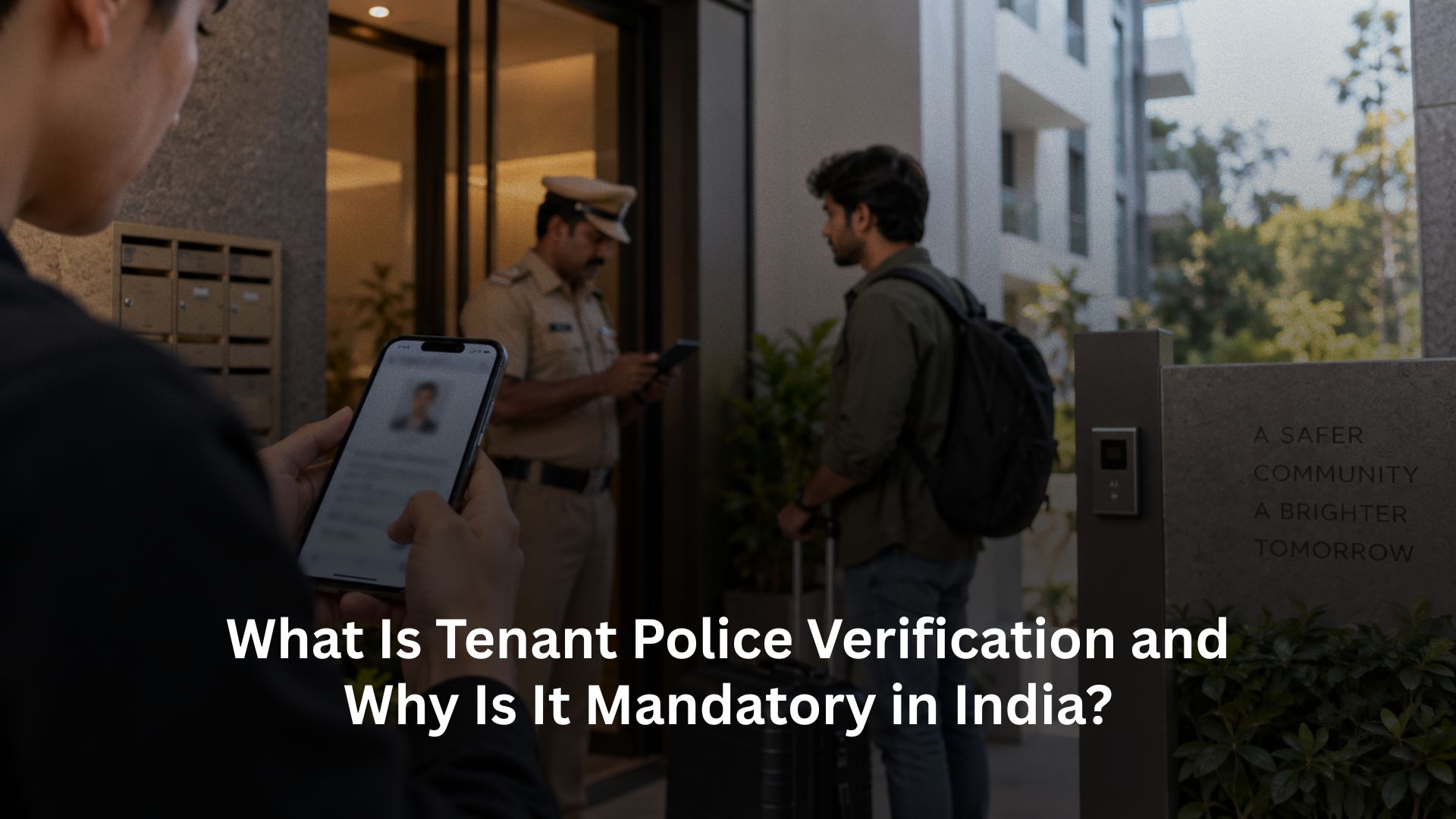 What Is Tenant Police Verification and Why Is It Mandatory in India?