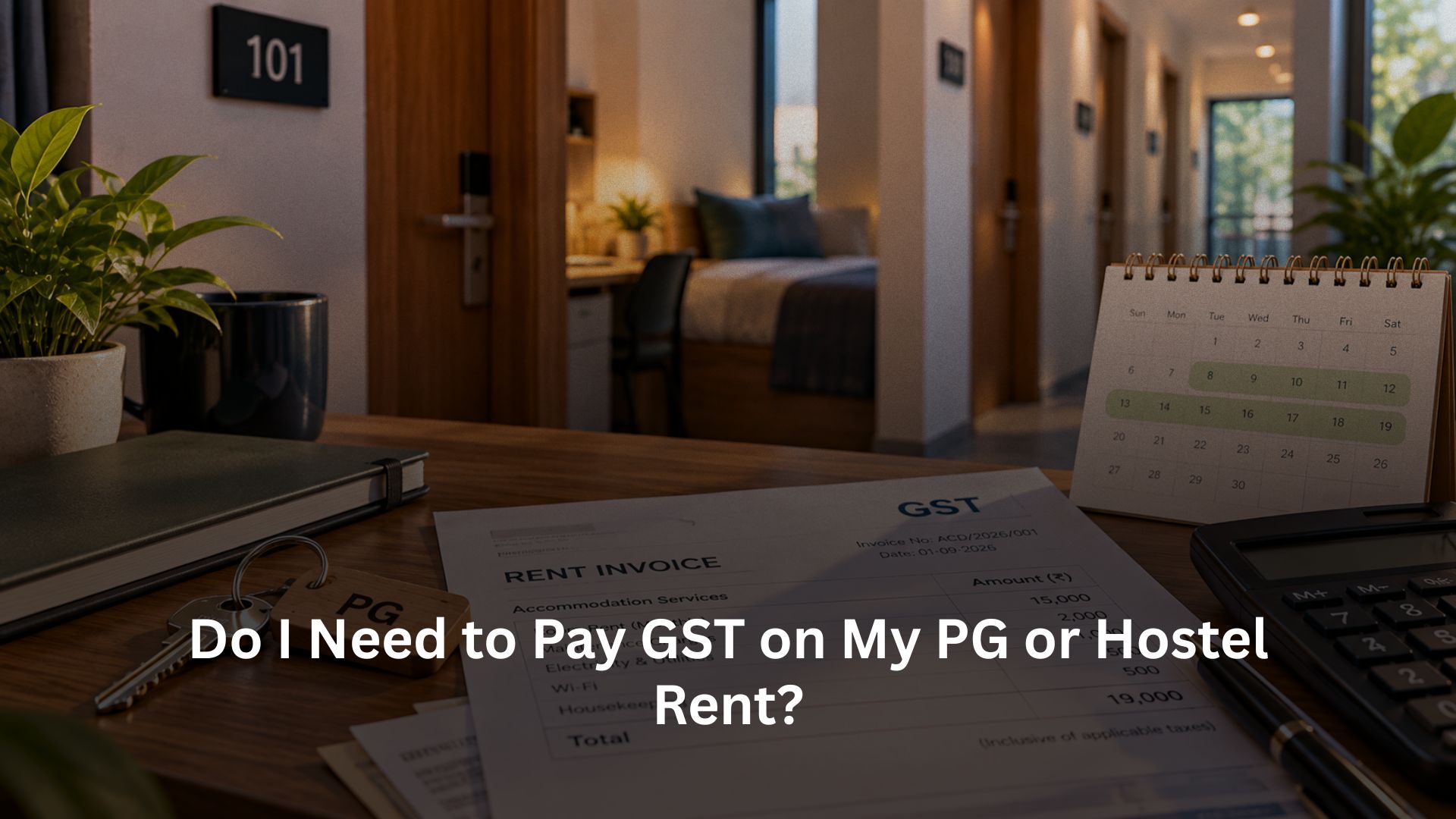 Do I Need to Pay GST on My PG or Hostel Rent?