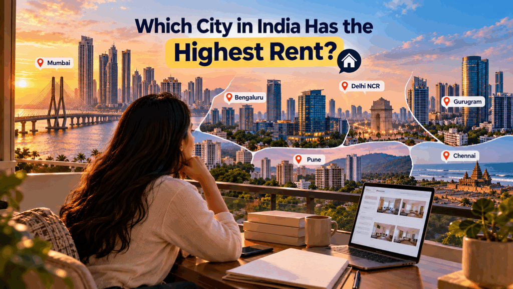 Which City in India Has the Highest Rent?
