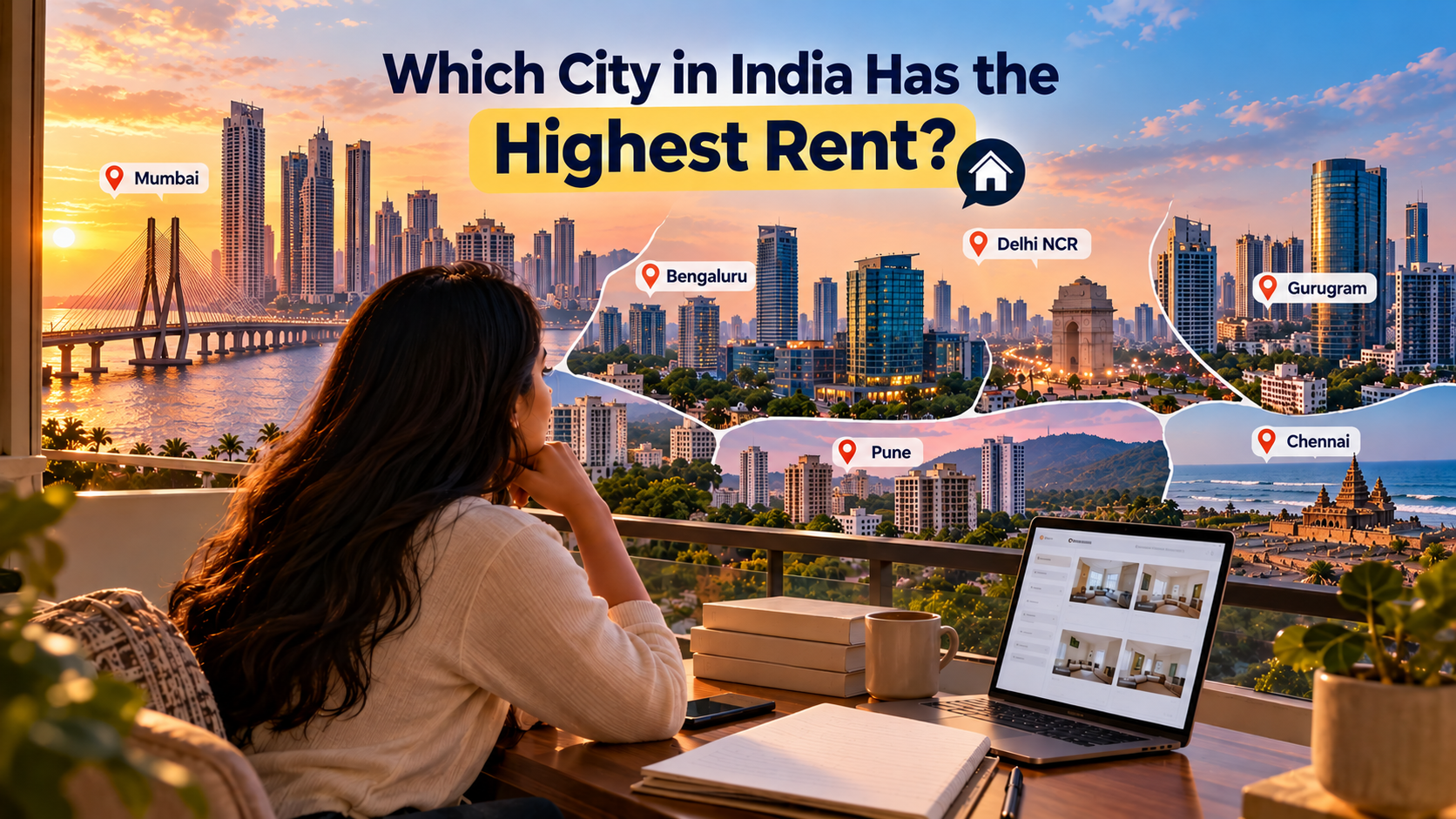 Which City in India Has the Highest Rent?