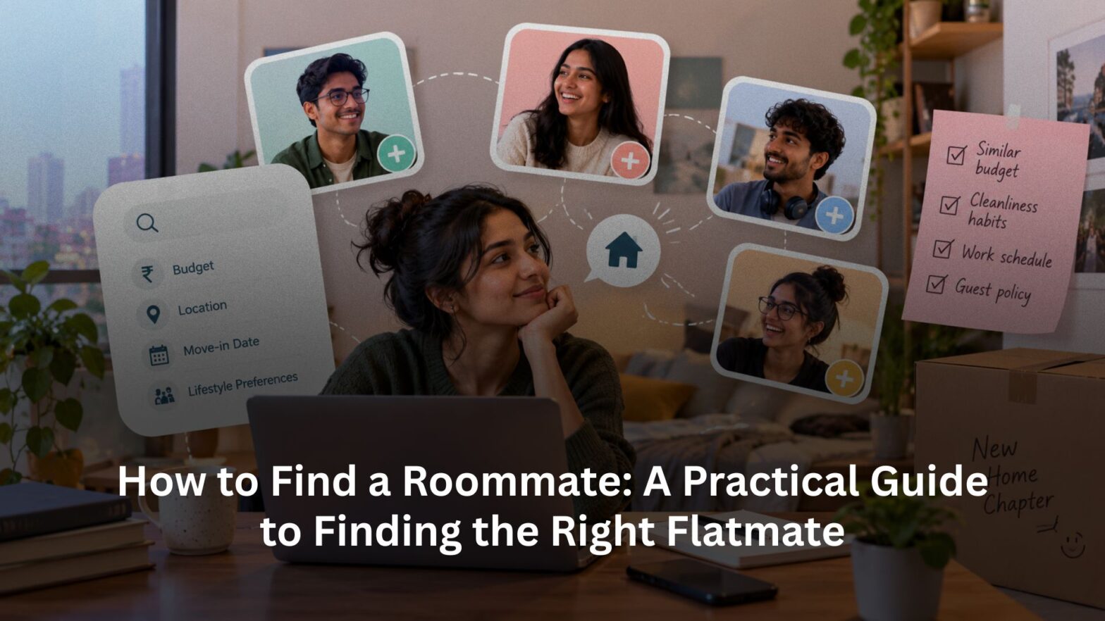 Find a Roommate, How to Find a Roommate: A Practical Guide to Finding the Right Flatmate, Rentok How to Find a Roommate: A Practical Guide to Finding the Right Flatmate