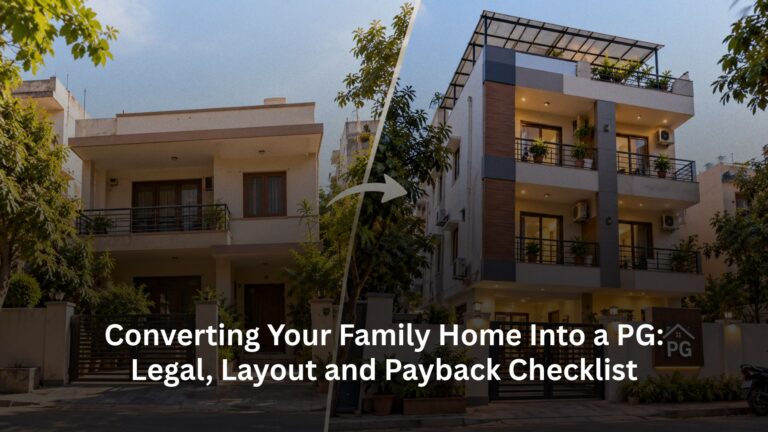 Converting Your Family Home Into a PG: Legal, Layout and Payback Checklist Converting Your Family Home Into a PG: Legal, Layout and Payback Checklist