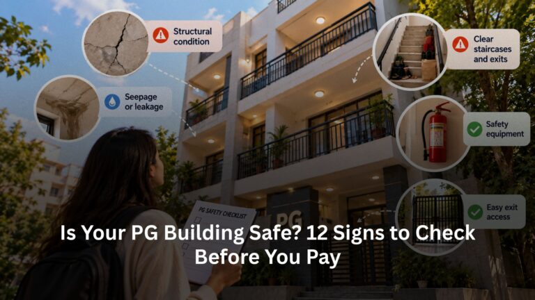 Is Your PG Building Safe? 12 Signs to Check Before You Pay Is Your PG Building Safe? 12 Signs to Check Before You Pay