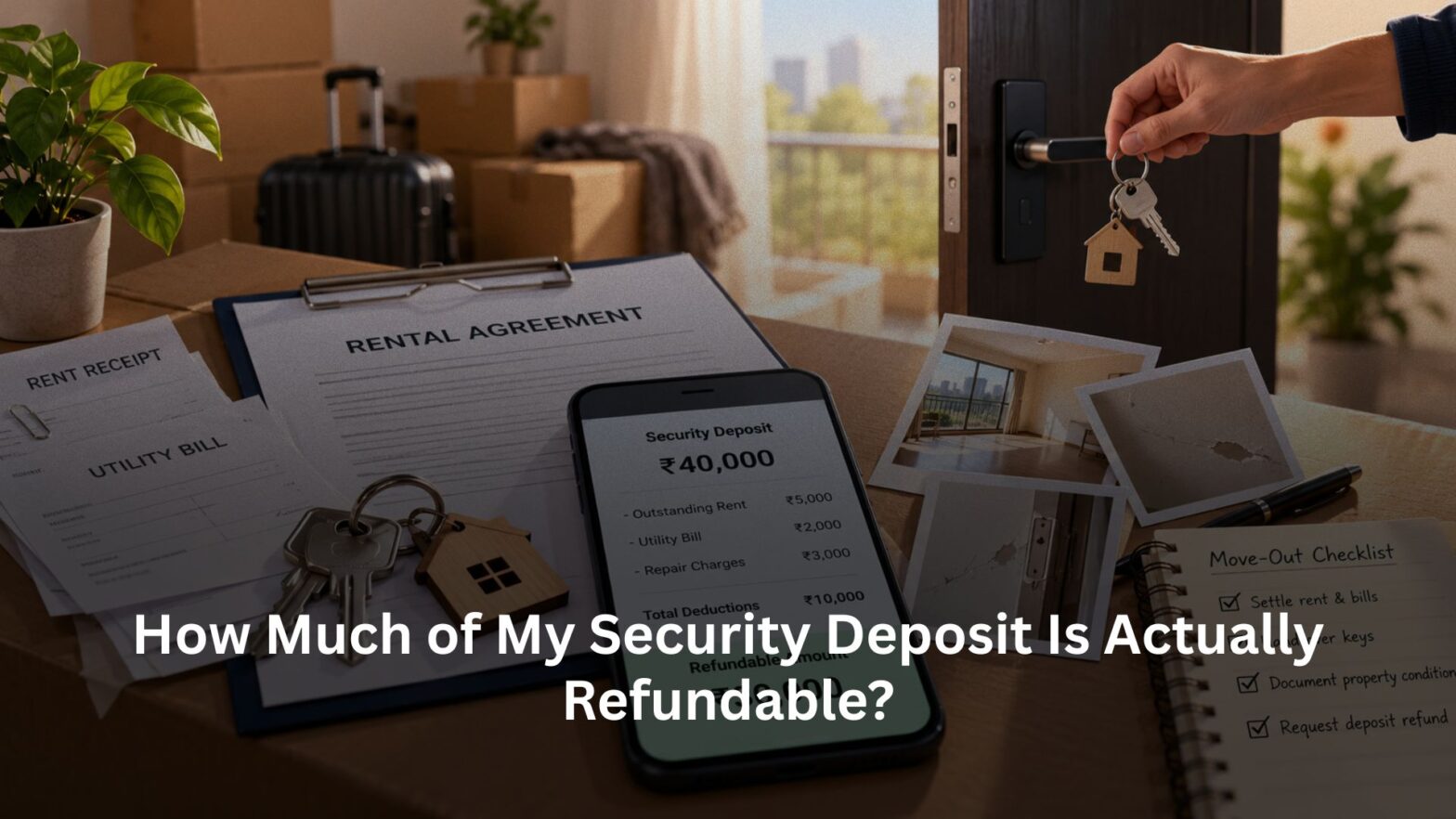 Security Deposit, How Much of My Security Deposit Is Actually Refundable?, Rentok How Much of My Security Deposit Is Actually Refundable?