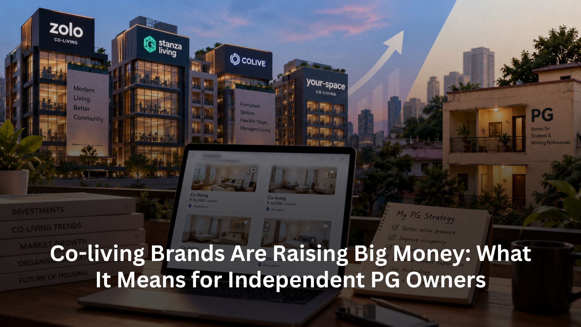 Co-living Brands Are Raising Big Money: What It Means for Independent PG Owners