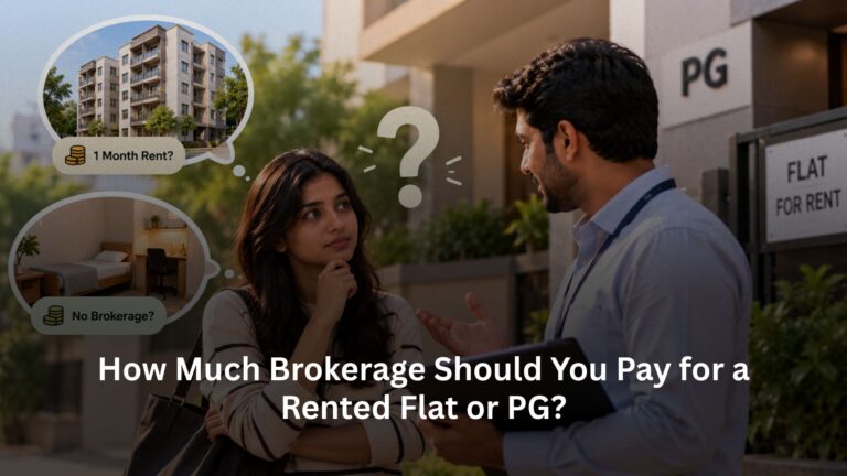 How Much Brokerage Should You Pay for a Rented Flat or PG?