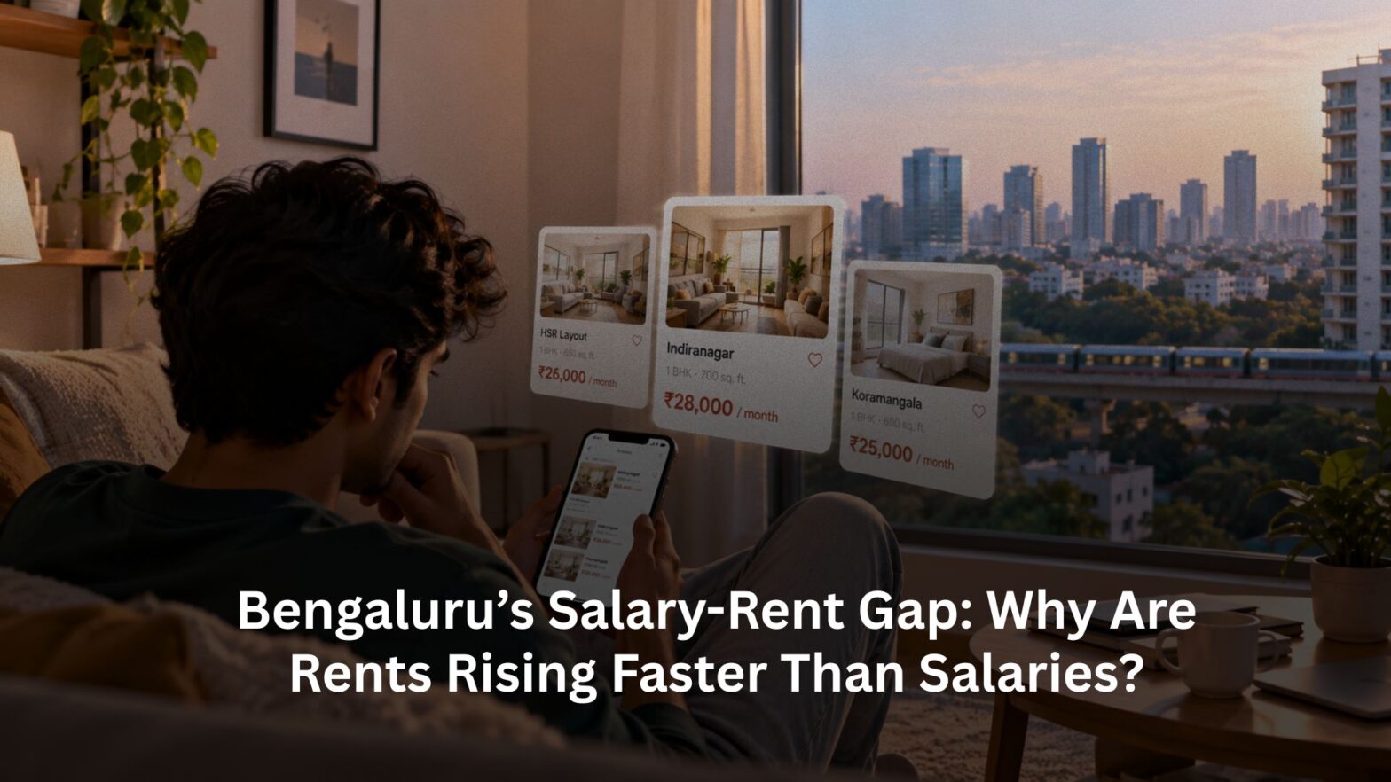 Bengaluru’s Salary-Rent Gap: Why Are Rents Rising Faster Than Salaries?