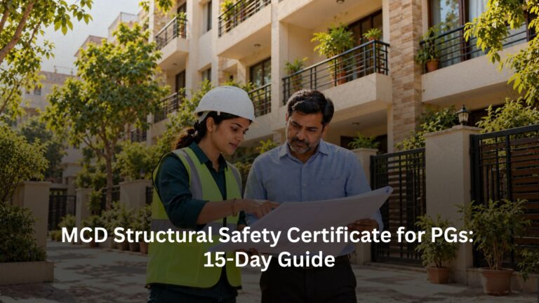 MCD Structural Safety Certificate for PGs: 15-Day Guide