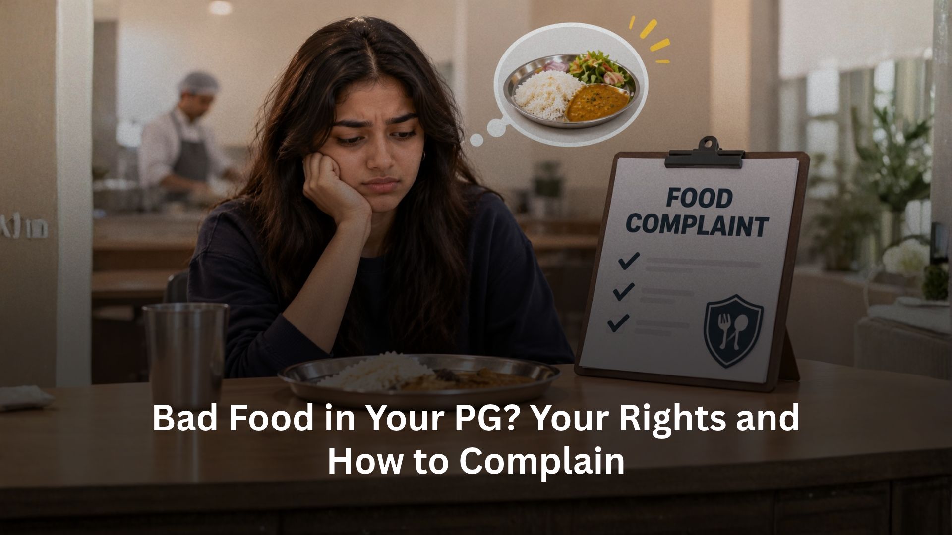 Bad Food in Your PG? Your Rights and How to Complain