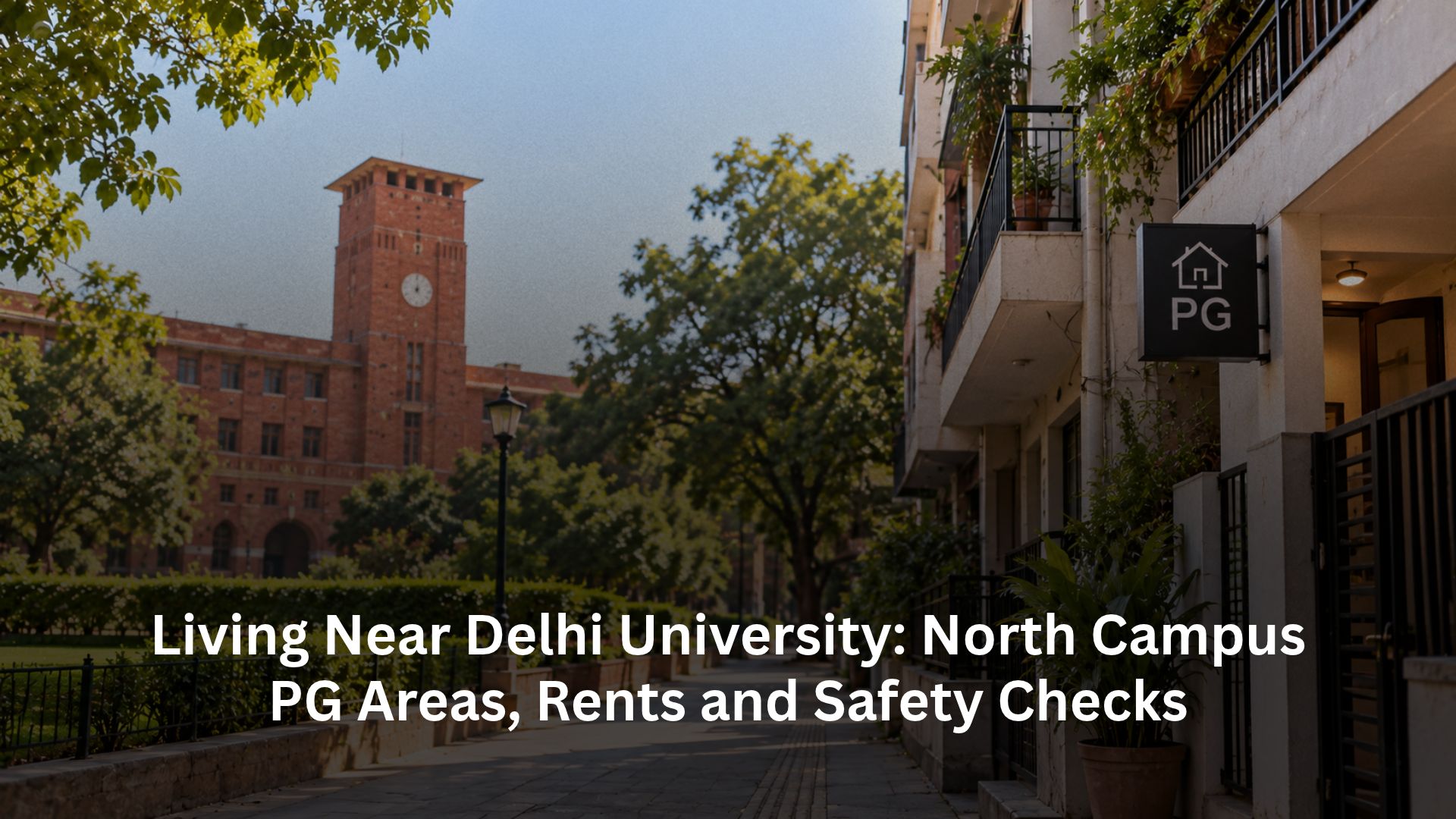 Living Near Delhi University: North Campus PG Areas, Rents and Safety Checks