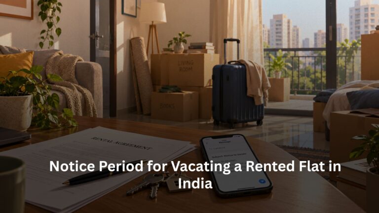 Notice Period for Vacating a Rented Flat in India