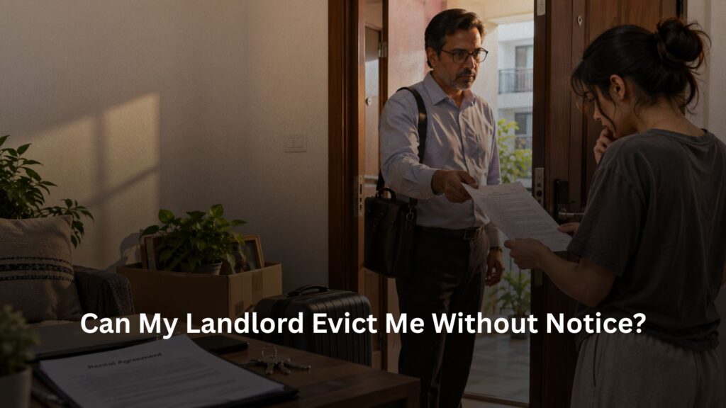 Landlord Evict Without Notice, Can My Landlord Evict Me Without Notice?, Rentok Can My Landlord Evict Me Without Notice?