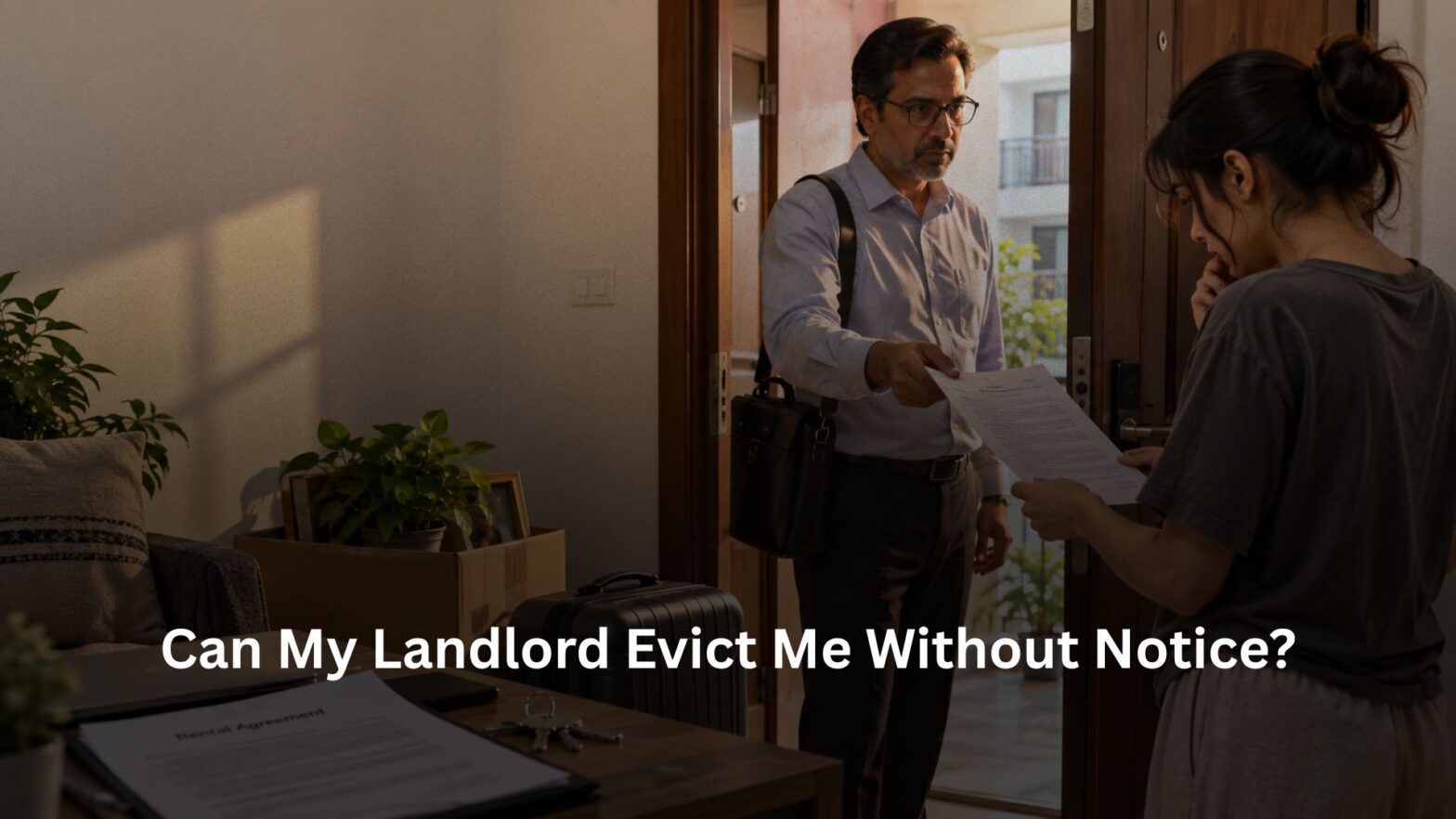 Can My Landlord Evict Me Without Notice?