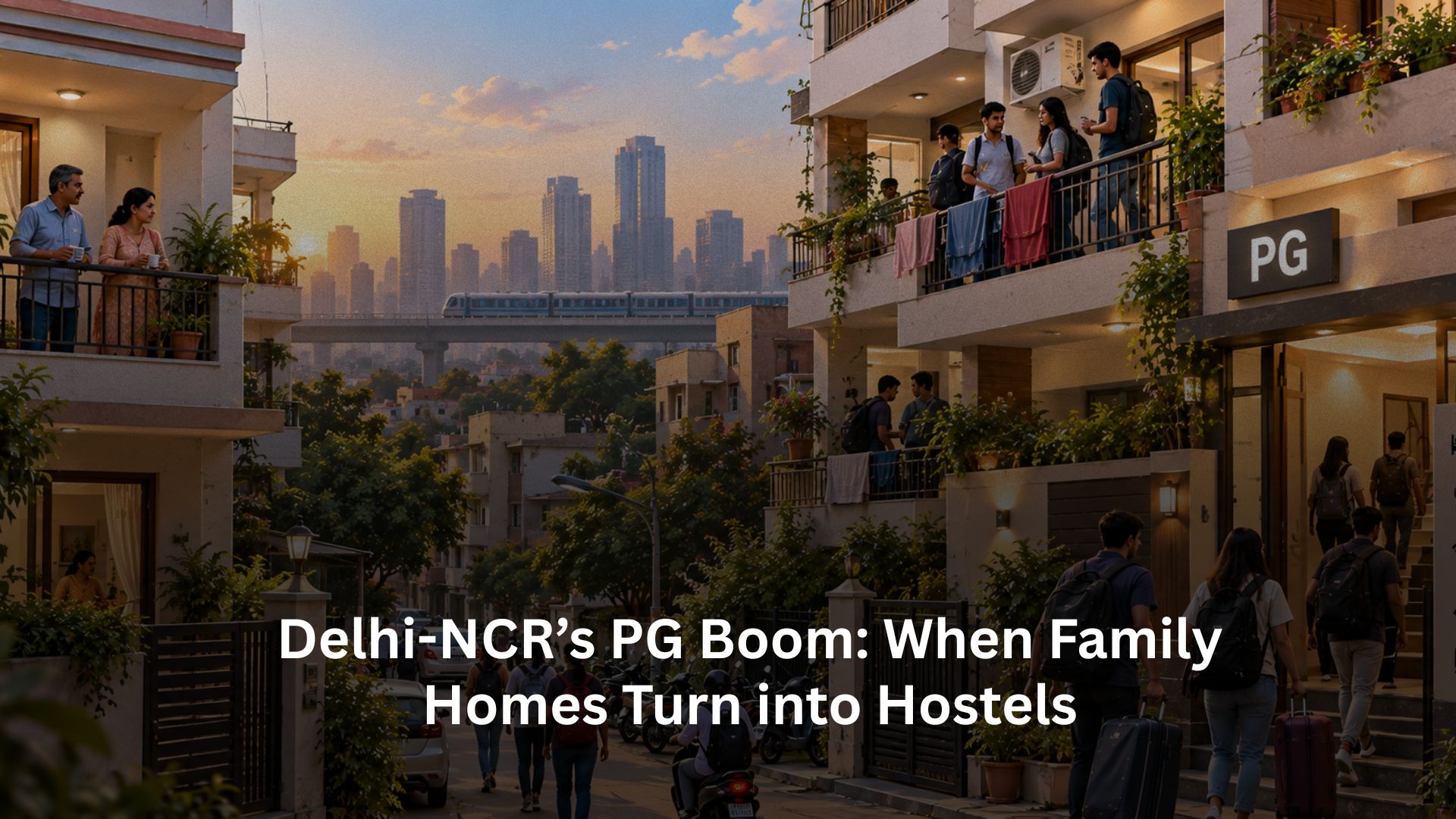 Delhi-NCR’s PG Boom: When Family Homes Turn into Hostels