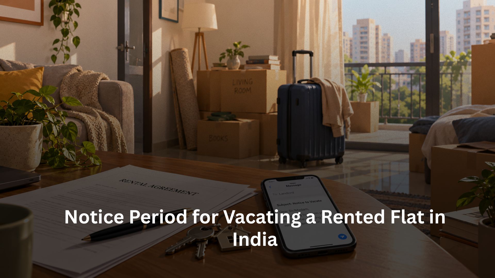 Notice Period for Vacating a Rented Flat in India